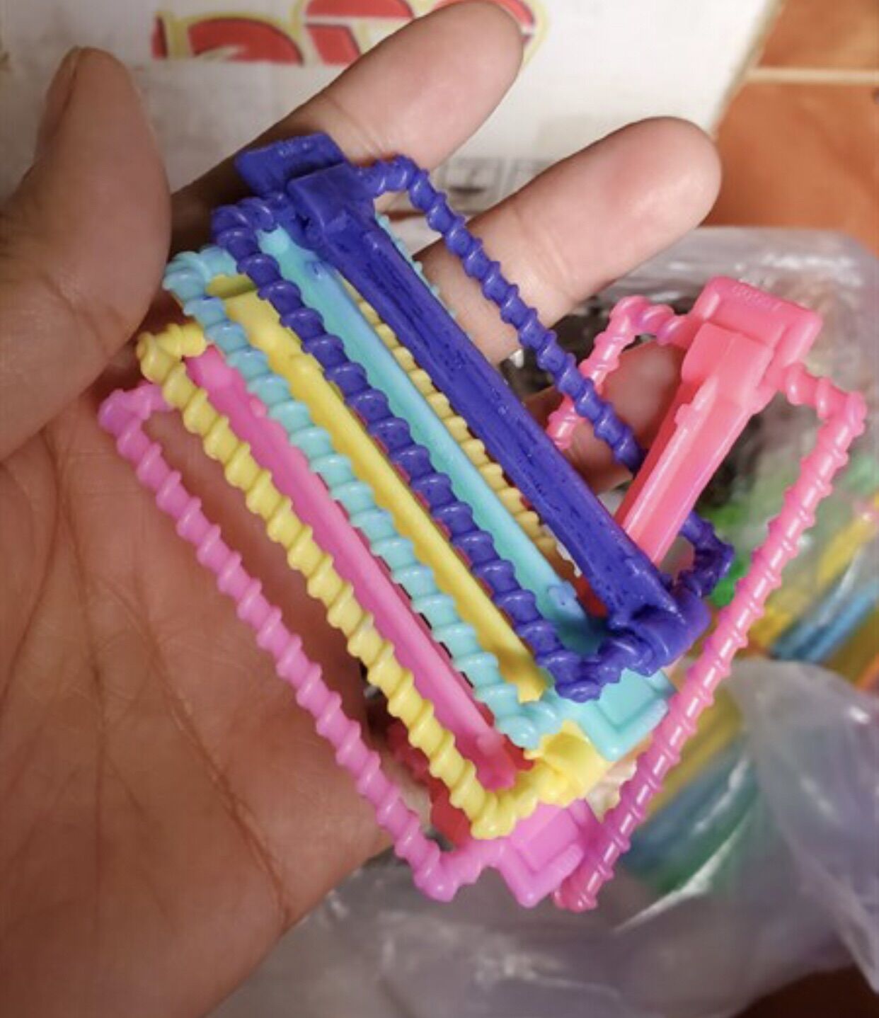 Set 10 Kẹp Gọng, Không Mút (Hình thật)