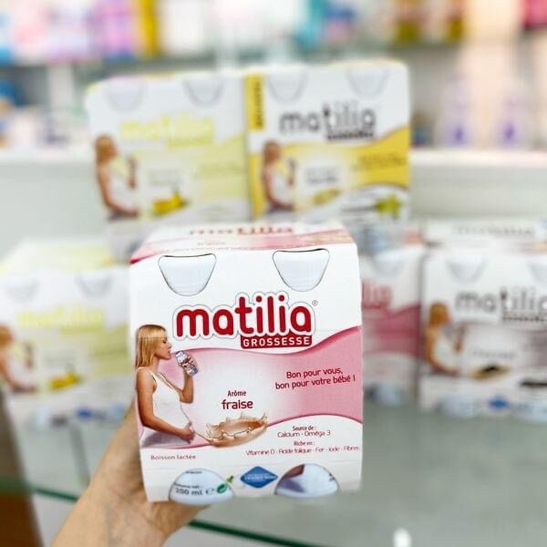 Sữa bầu matilia vị dâu