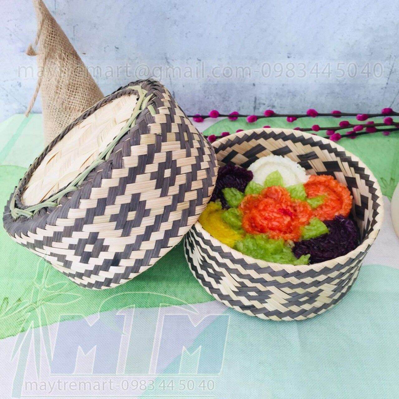 Ép khẩu đựng xôi, đựng bánh dùng cho nhà hàng