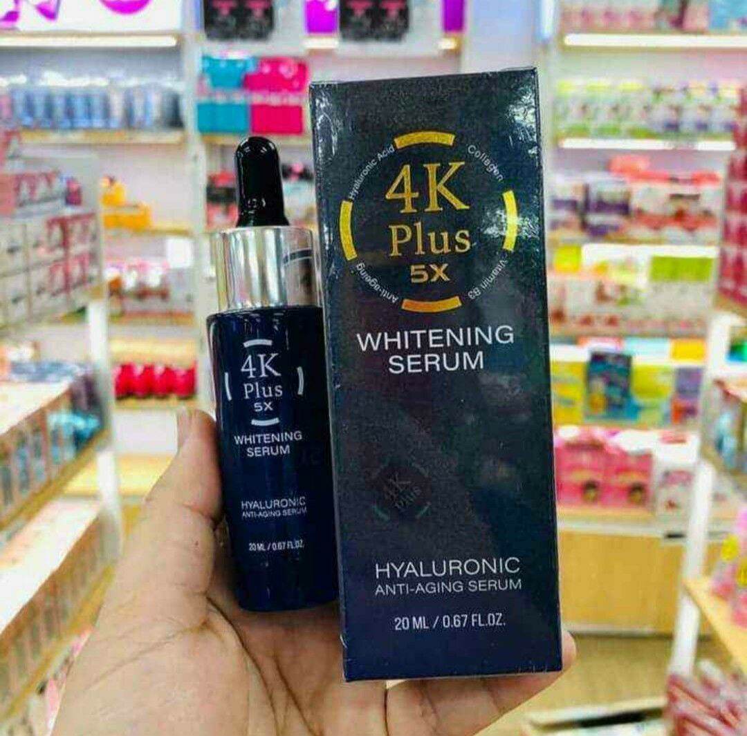 Serum 4K Plus 5X Dưỡng Trắng Da