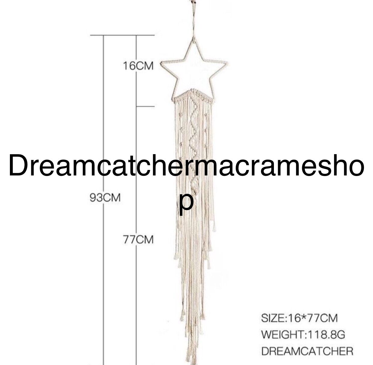 Vòng macrame, vòng dreamcatcher, trang trí