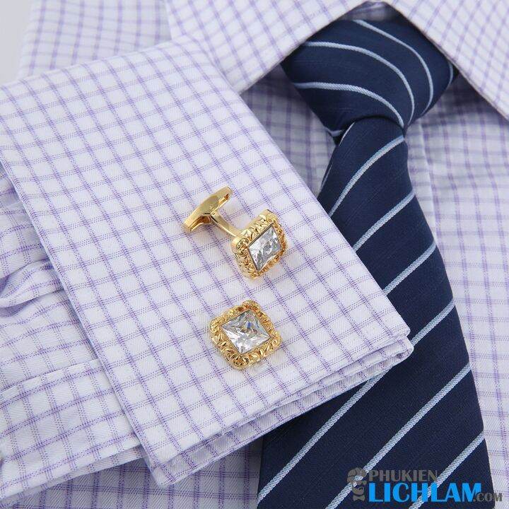 [HCM]Khuy măng sét nam cao cấp QT2035
