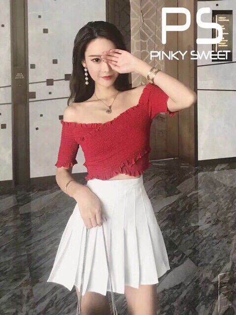 ÁO NHÚN THUN ĐẮP CHÉO