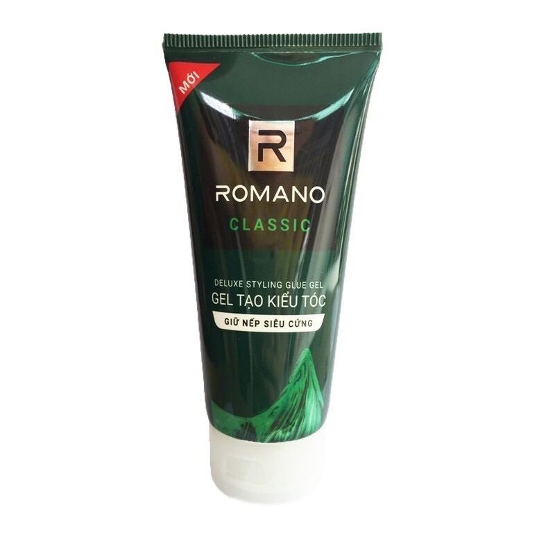 Gel tạo kiểu tóc Romano 150g siêu cứng giá rẻ
