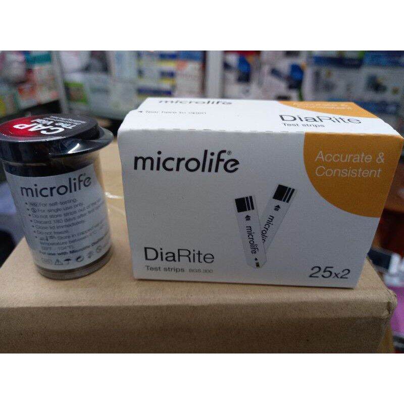 Que thử đường huyết Microlife 25 que