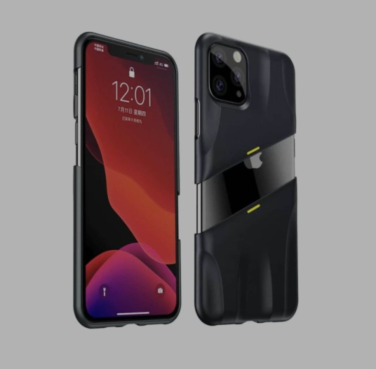 Ốp lưng Baseus 2 mảnh Tản nhiệt cho Iphone 11 Pro Max T5