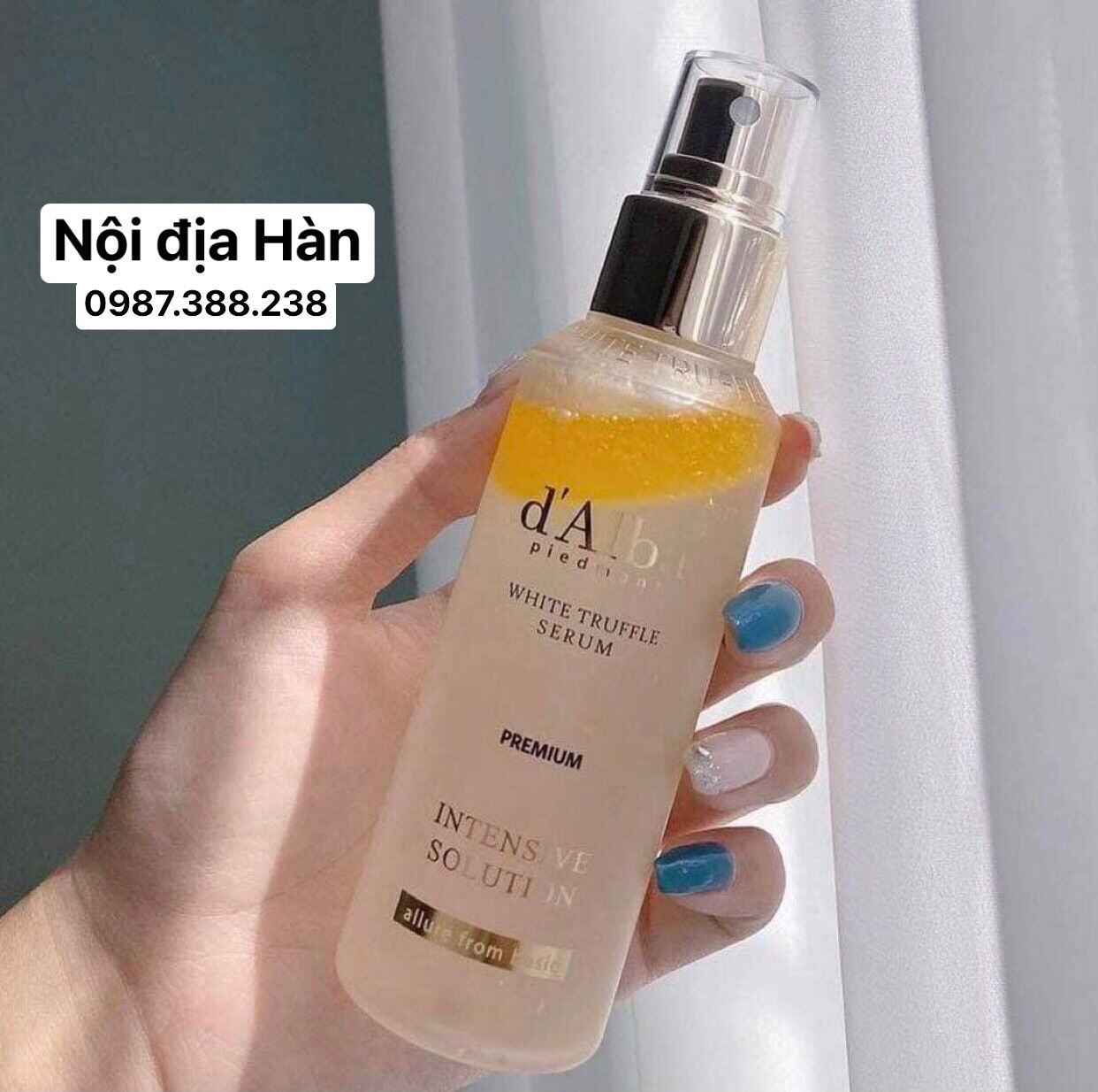 Xịt Khoáng Căng Bóng Da Tinh Chất Bơ Và Vàng 24K D’ Alba 100 Ml Nội Địa Hàn Quốc