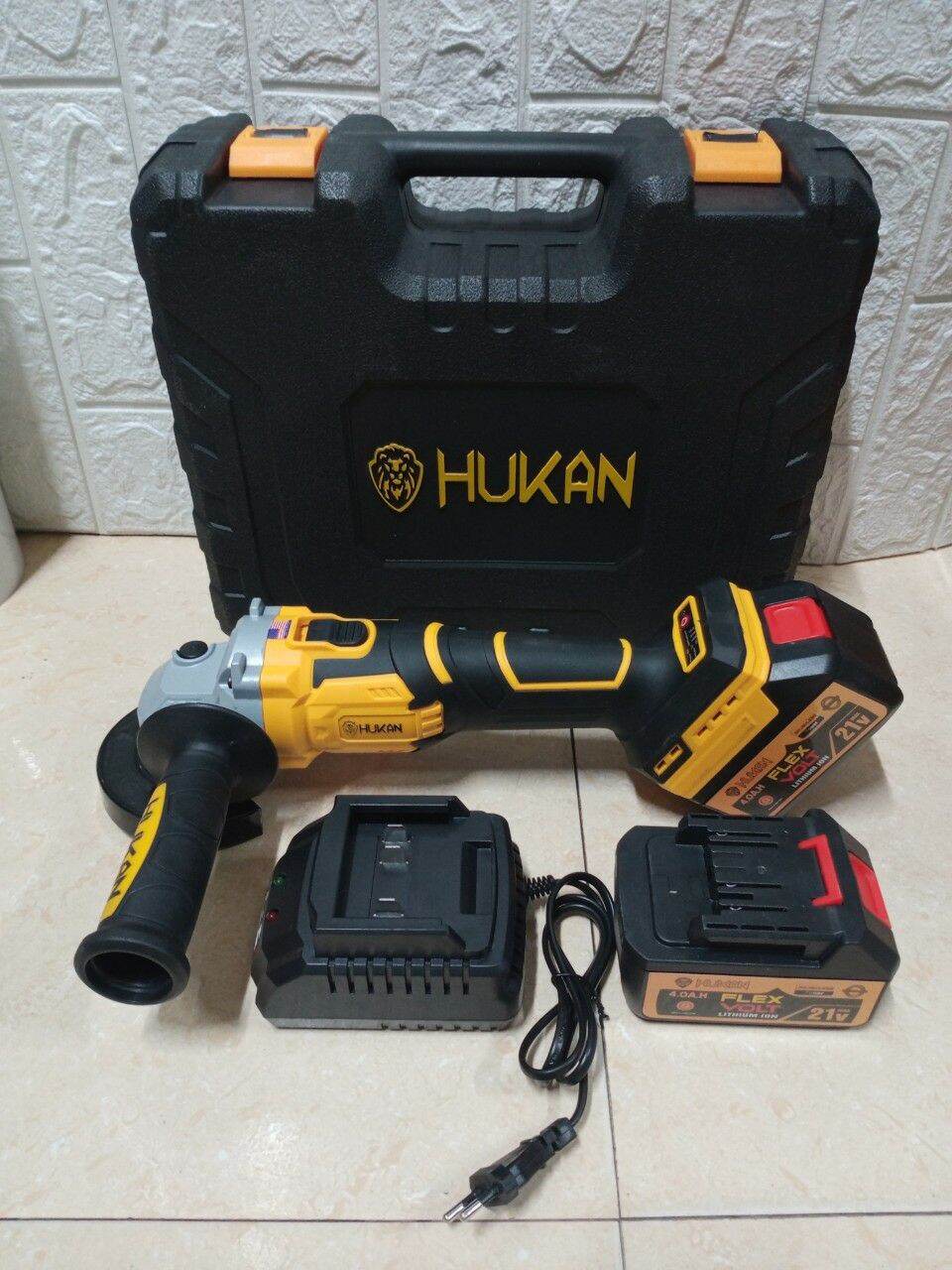 Máy mài bin hukan. 110mm.bin 10cell