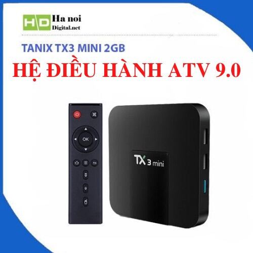 Android Tivi box Tx3 mini Ram 2GB Rom 16Gb - Android 10 New Version 2023 có Bluetooth