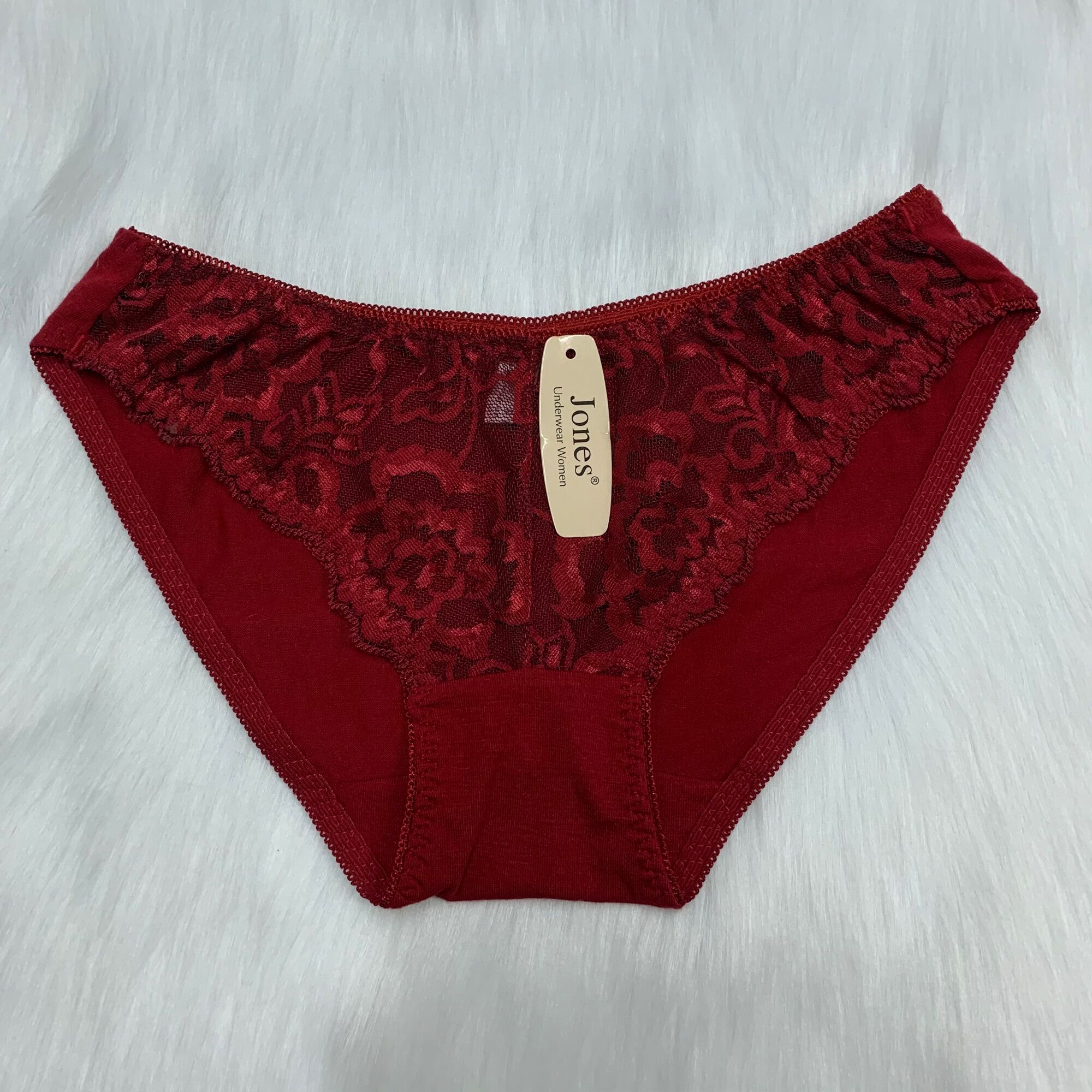Quần lót nữ JONES cotton phối ren