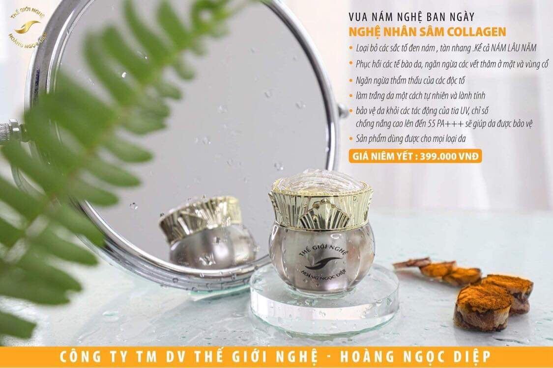 [Hcm]Vua Nám Nghệ Collagen Ngày