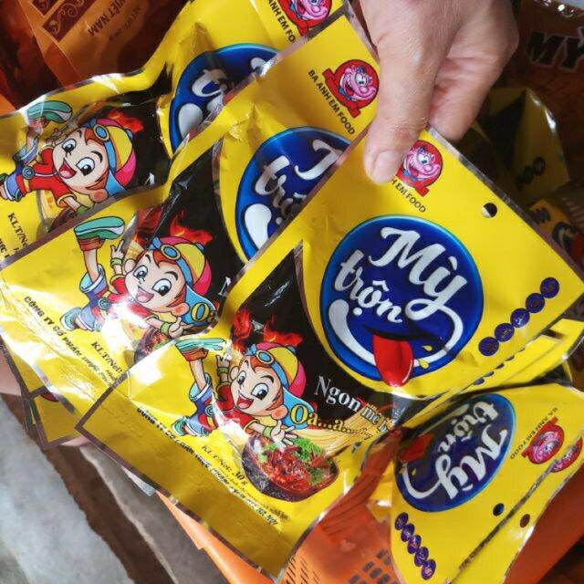 Sỉ bịch 30 gói snack mỳ trộn