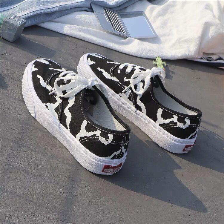 Giày sneaker nữ Van bò sữa siêu phẩm mới về