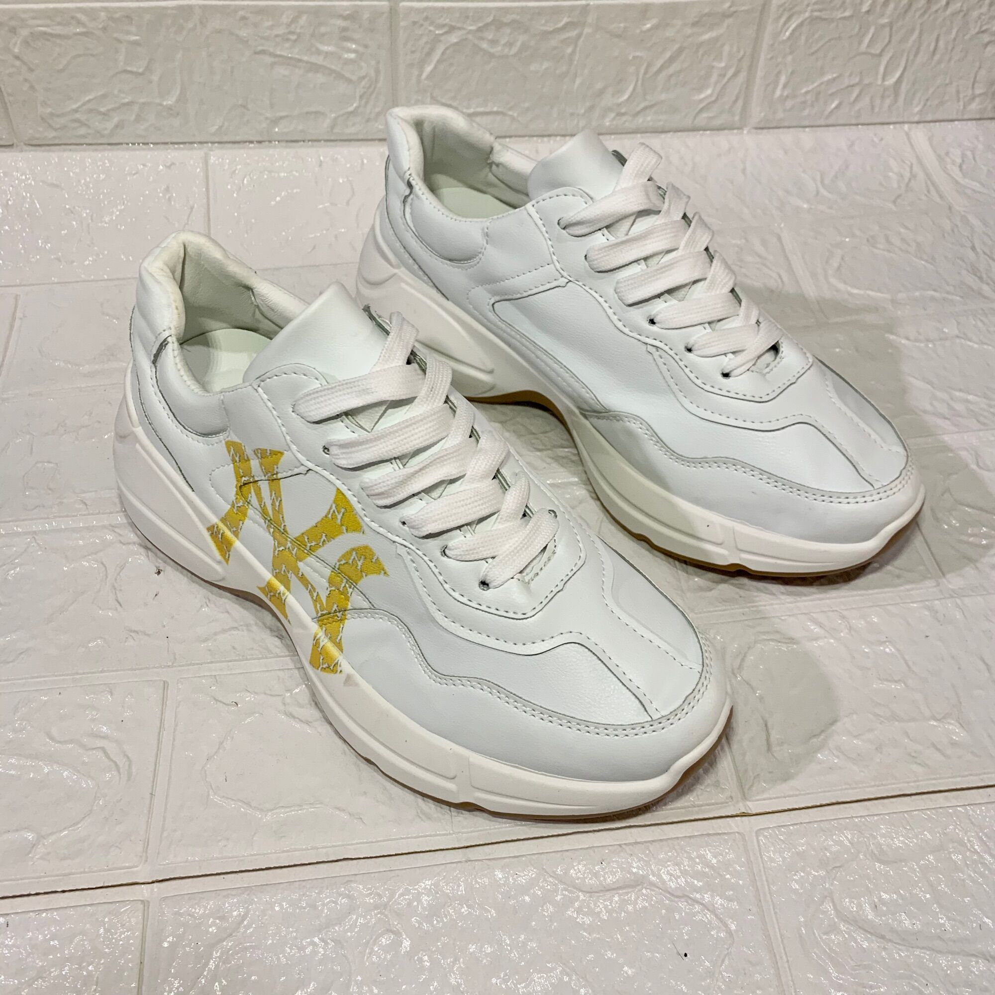 [MIỄN SHIP]Giầy Sneaker nam Ny giầy boston chất da bò cao cấp