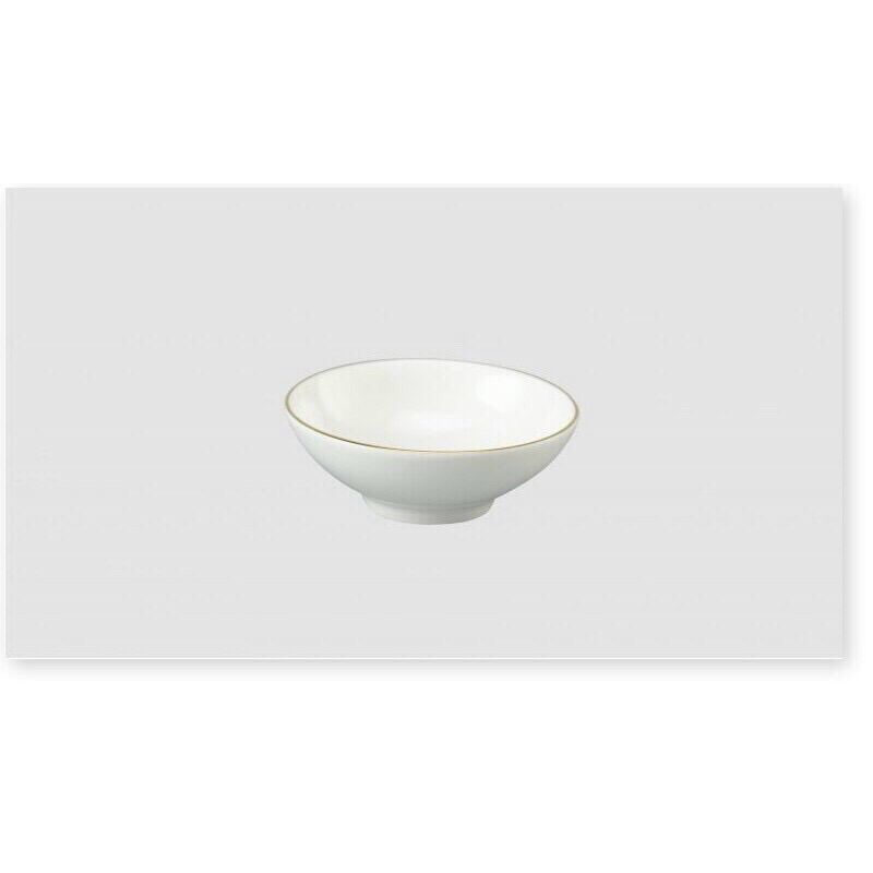 Bộ 5 chén chấm minh long 9cm – daisy ifp viền chỉ vàng