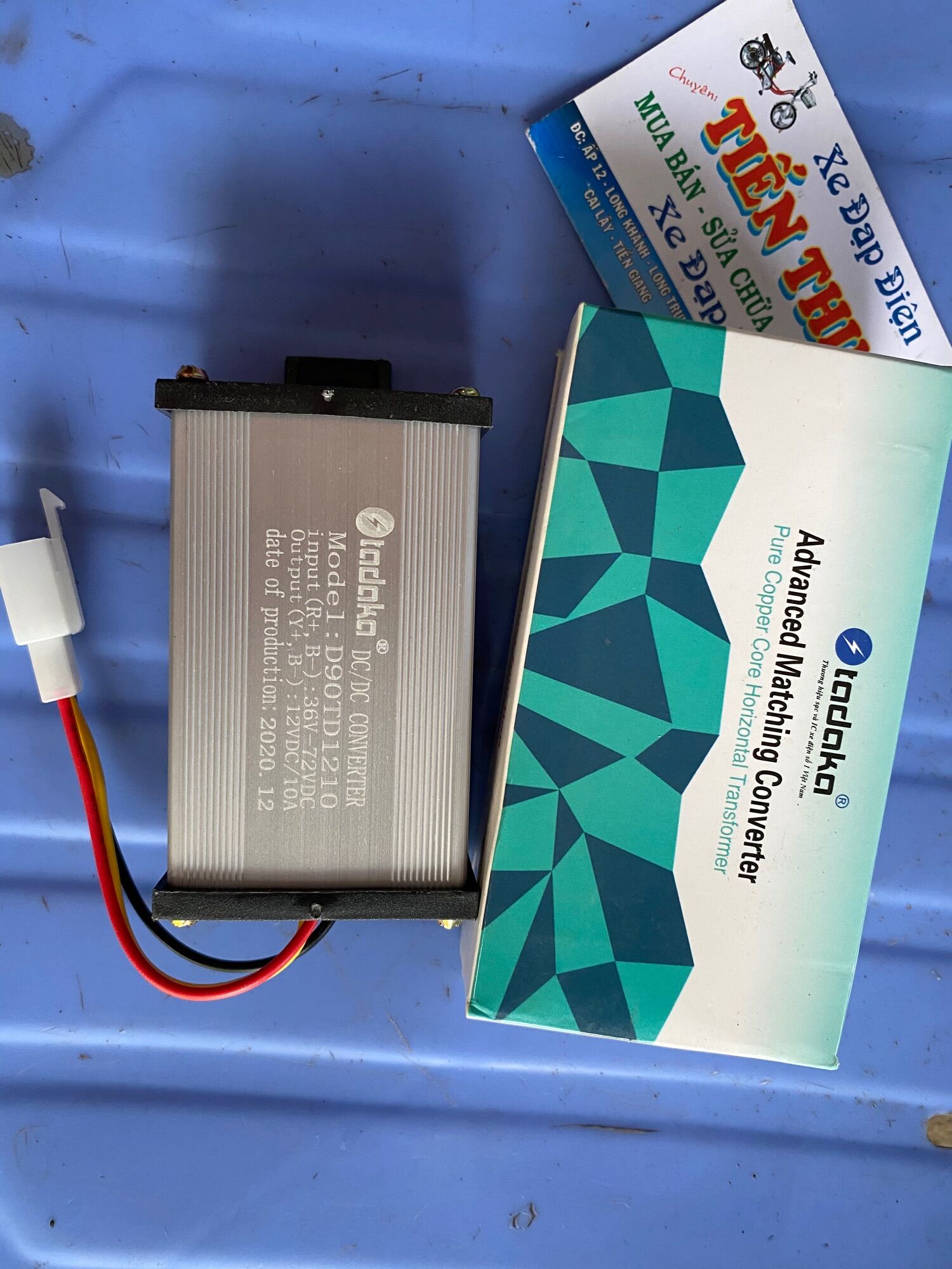 Đổi nguồn 48-72v sàng 12v