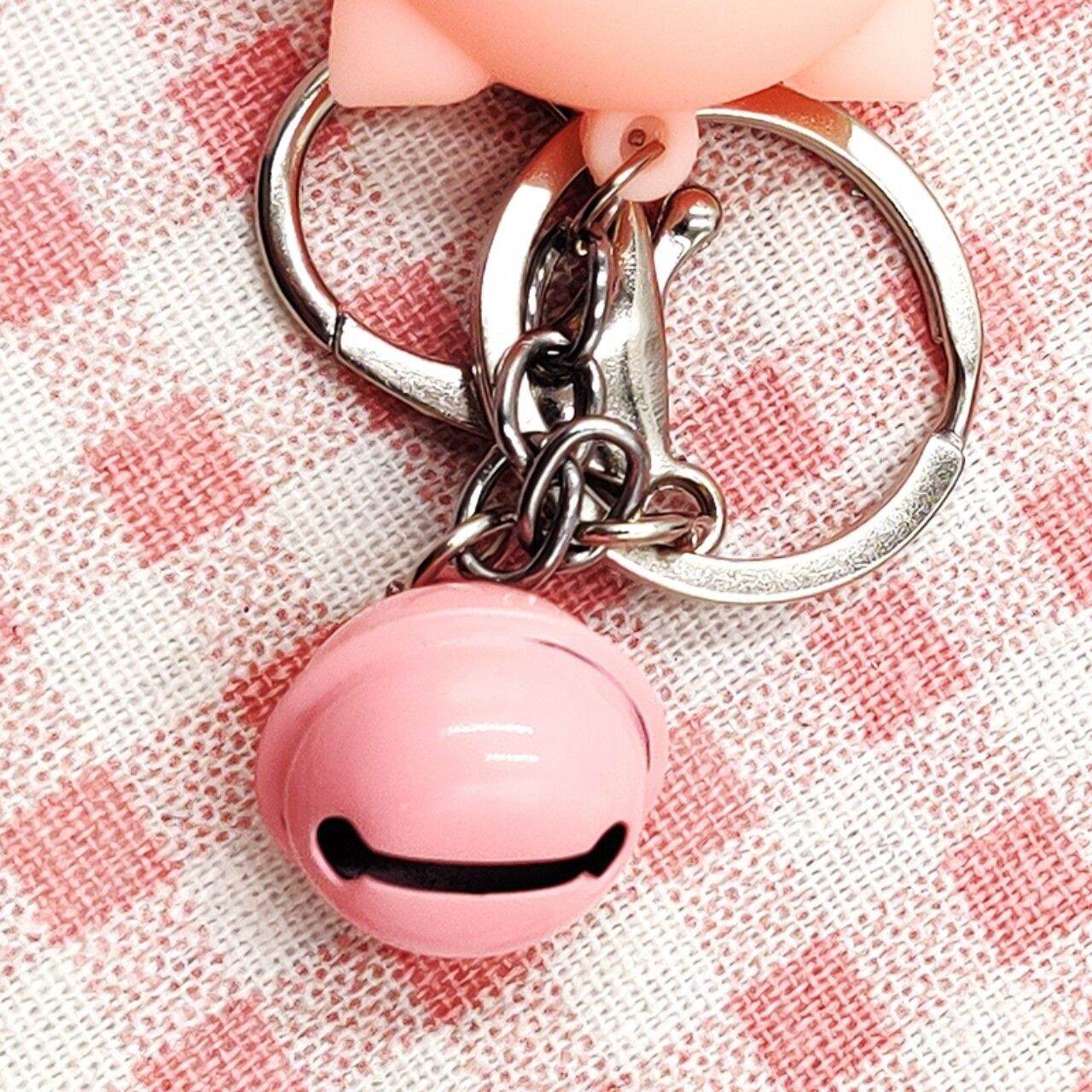 Móc khóa leng keng bé heo xinh đẹp