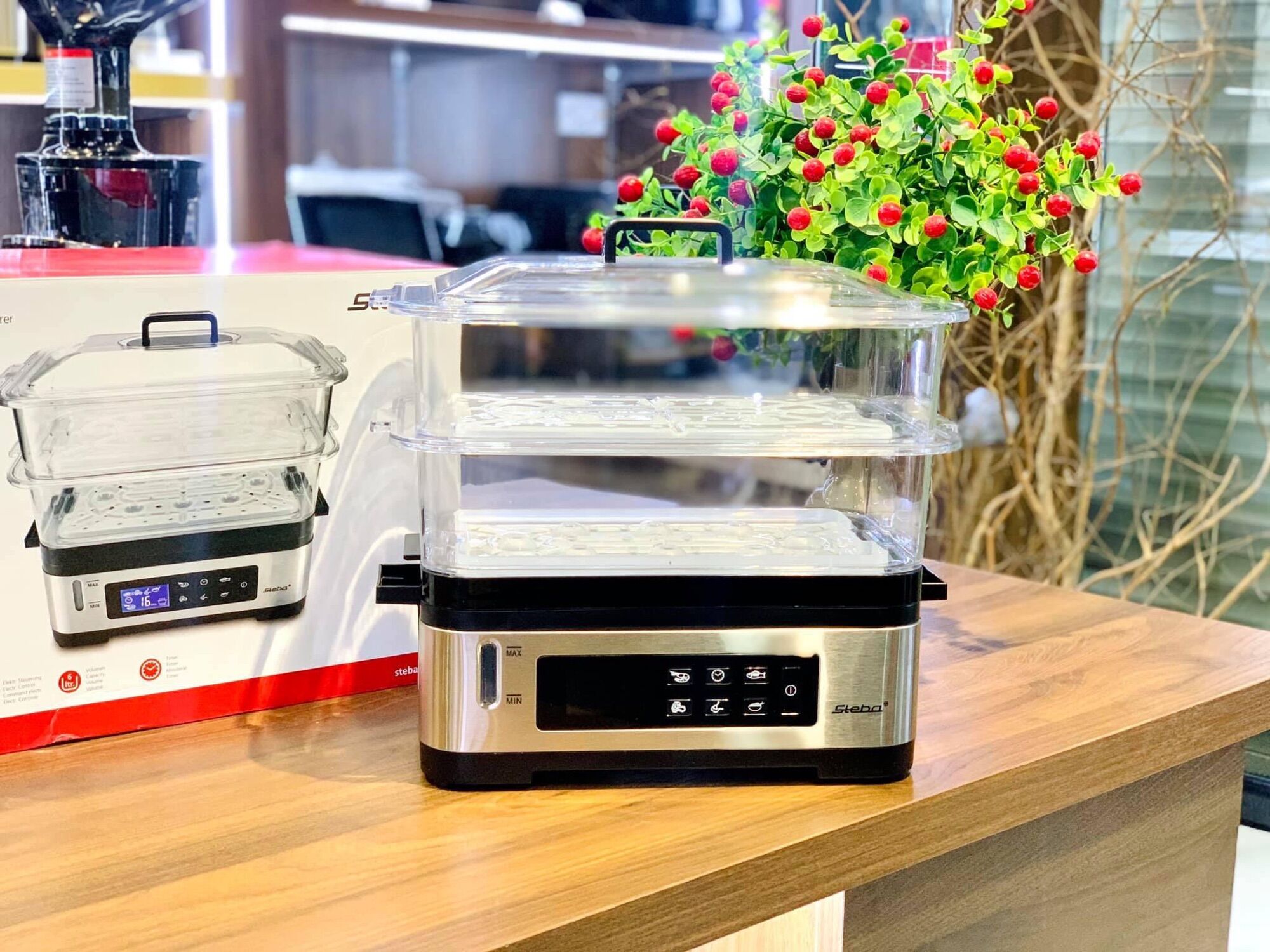 Nồi hấp 2 tầng steba dg2