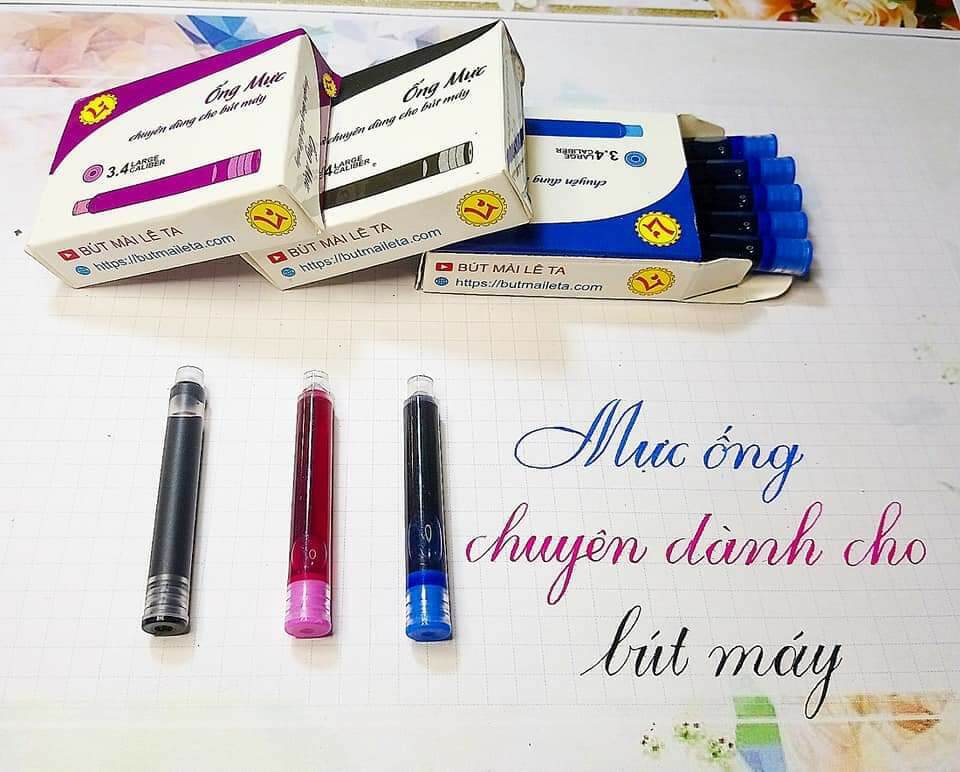 ống mực leta họp 10 ống [𝑴𝑰𝑬̂̃𝑵 𝑺𝑯𝑰𝑷]