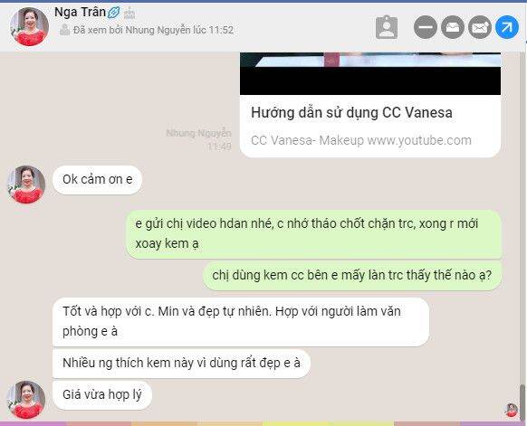 kem nền bb vanesa