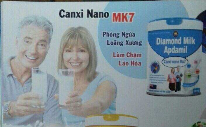 Sữa Canxi Nano MK7