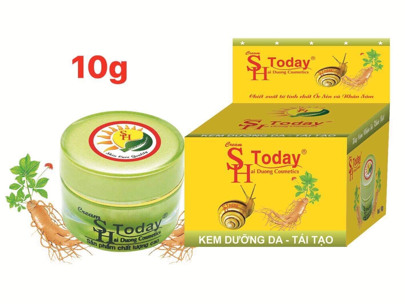 Sh Today Kem Dưỡng Da Giúp Tái Tạo Da 10Gr