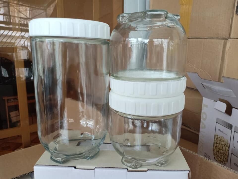 [HCM]???? BỘ 3 HỦ GIA VỊ THUỶ TINH ??