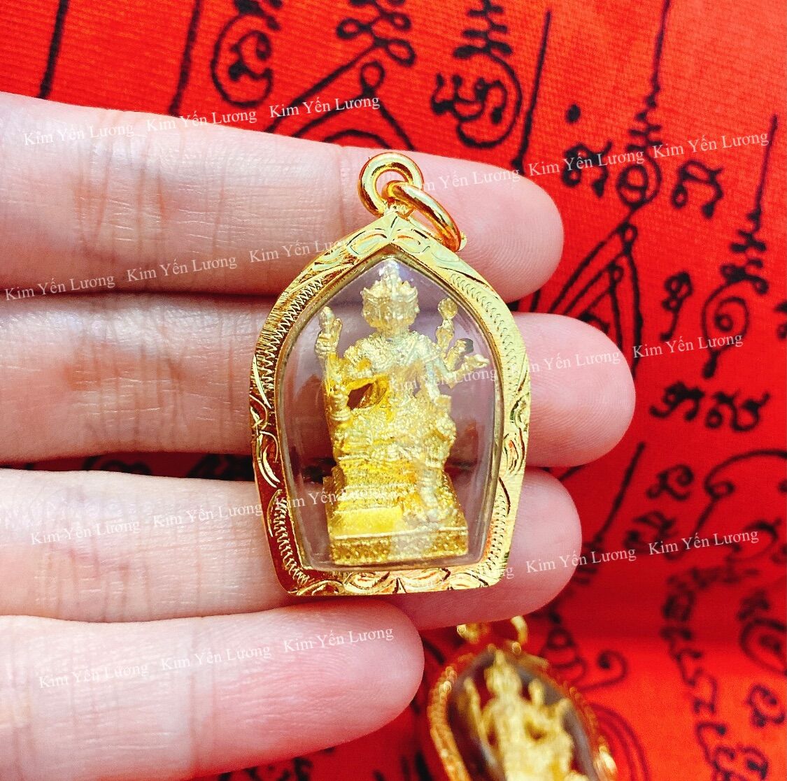 🎀 mặt dây chuyền phật tứ diện thái lan 🎀