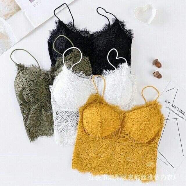 Combo 3 áo 2 dây ren cao cấp
