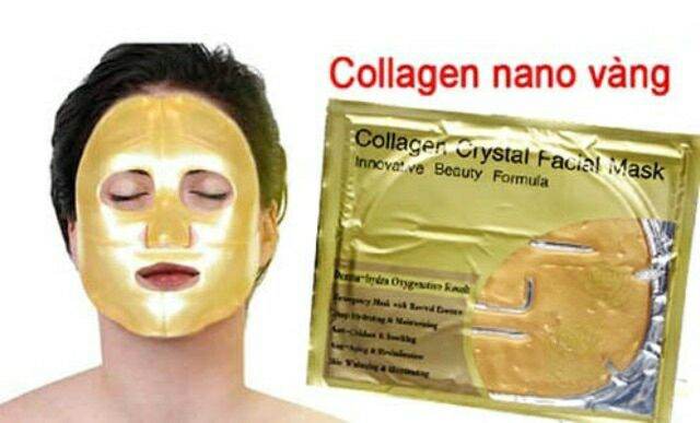 Mặt nạ collagen vàng nano 24k