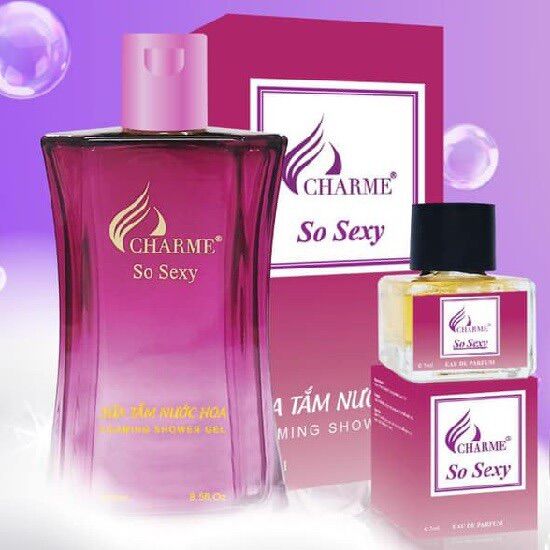 Sữa tắm sosexy 250ml + nước hoa