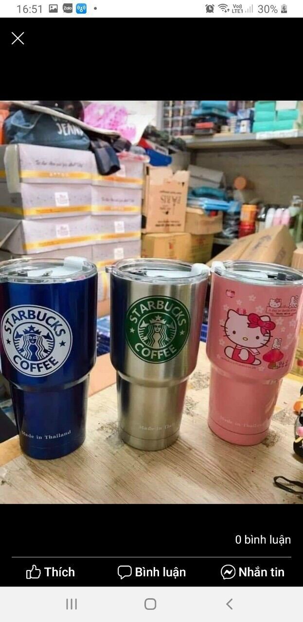 Cốc giữ nhiệt Thái Lan 900 ml
