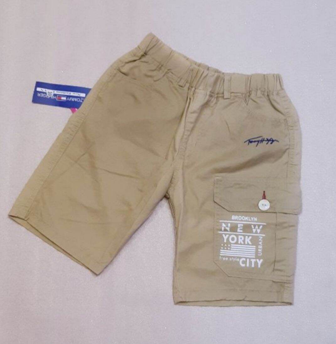 Quần kaki lửng cho bé trai size đại