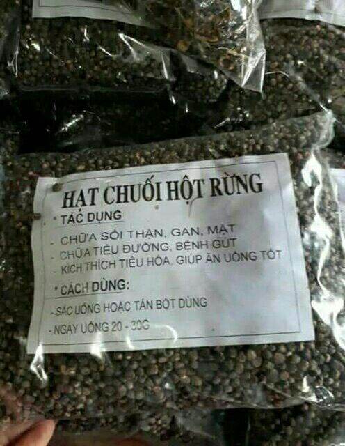 1kg hạt chuối rừng