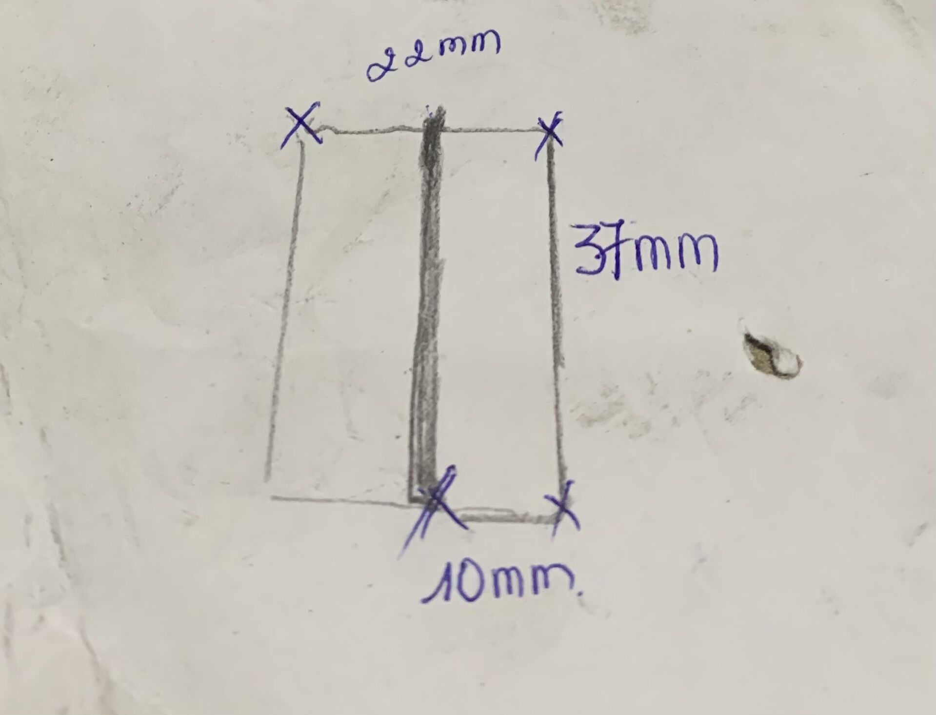 [HCM]100 cái bản lề inox mini 37mm tủ