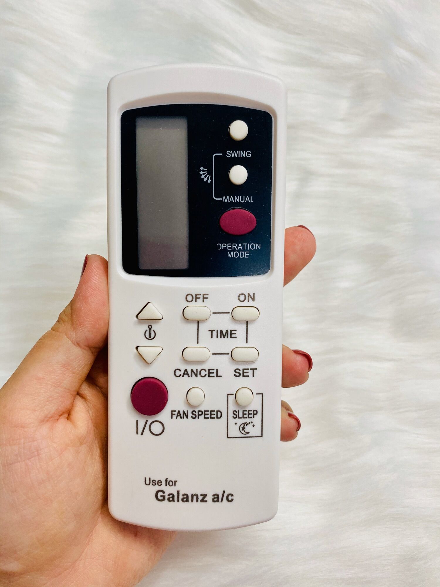 Remote điều khiển điều hoà máy lạnh galanz