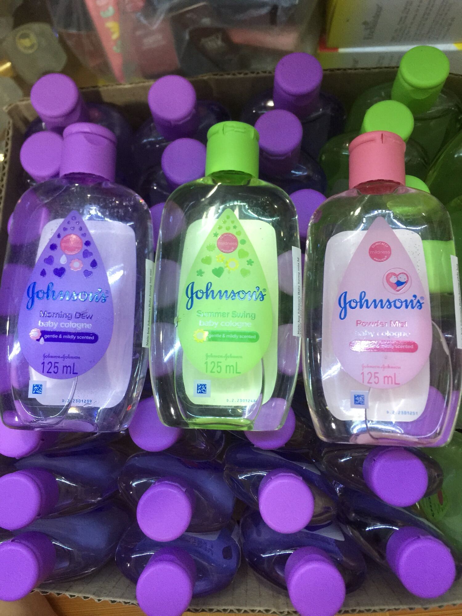 [Hcm]Nước Hoa Johnson Baby 125Ml