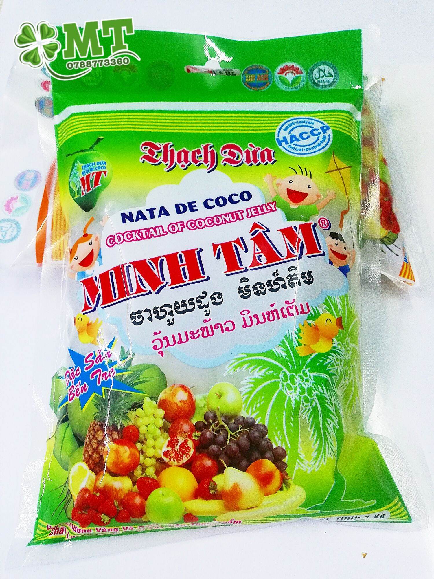 Thạch dừa Minh Tâm ăn liền 1kg