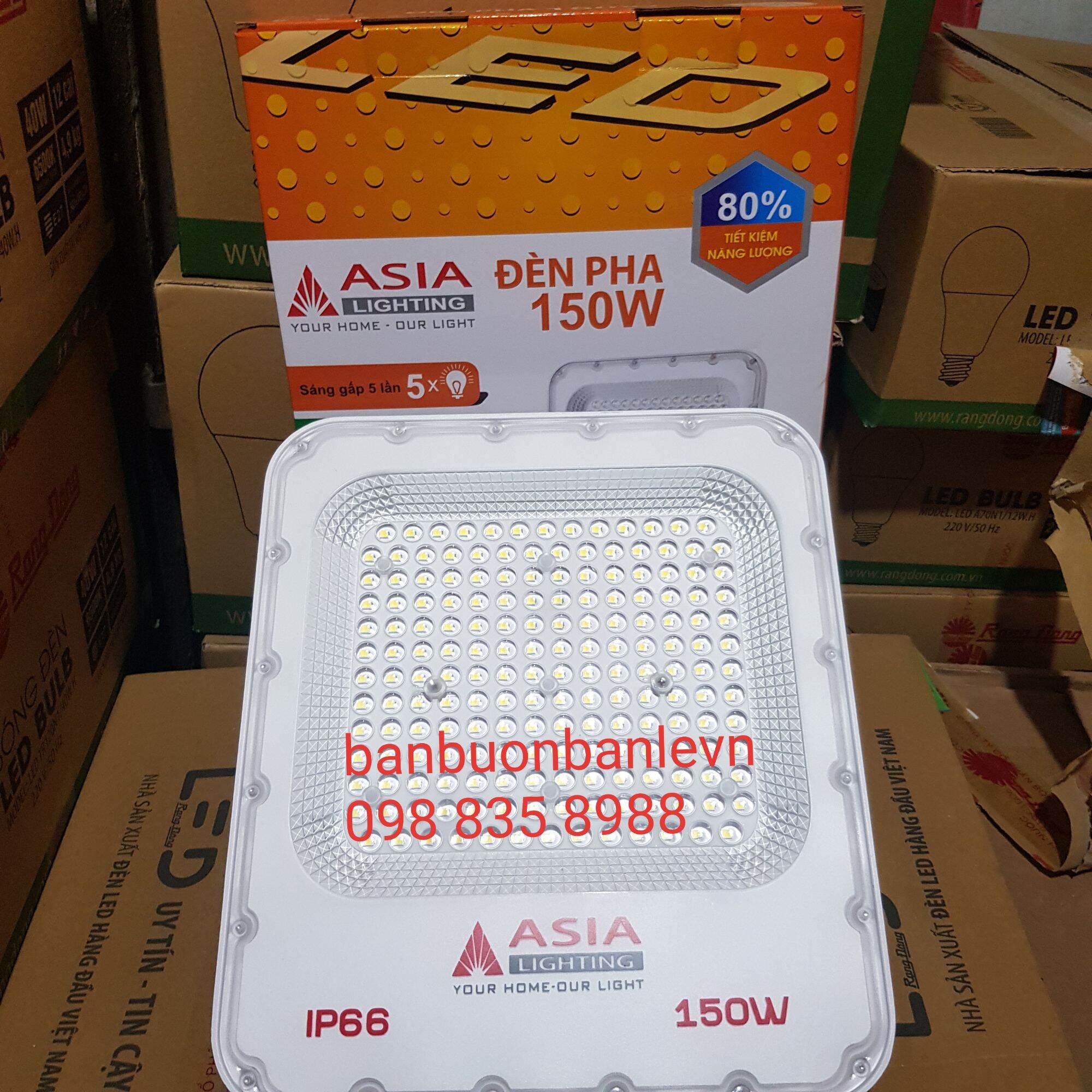 Đèn pha led 150w flx cao cấp asia– màu trắng