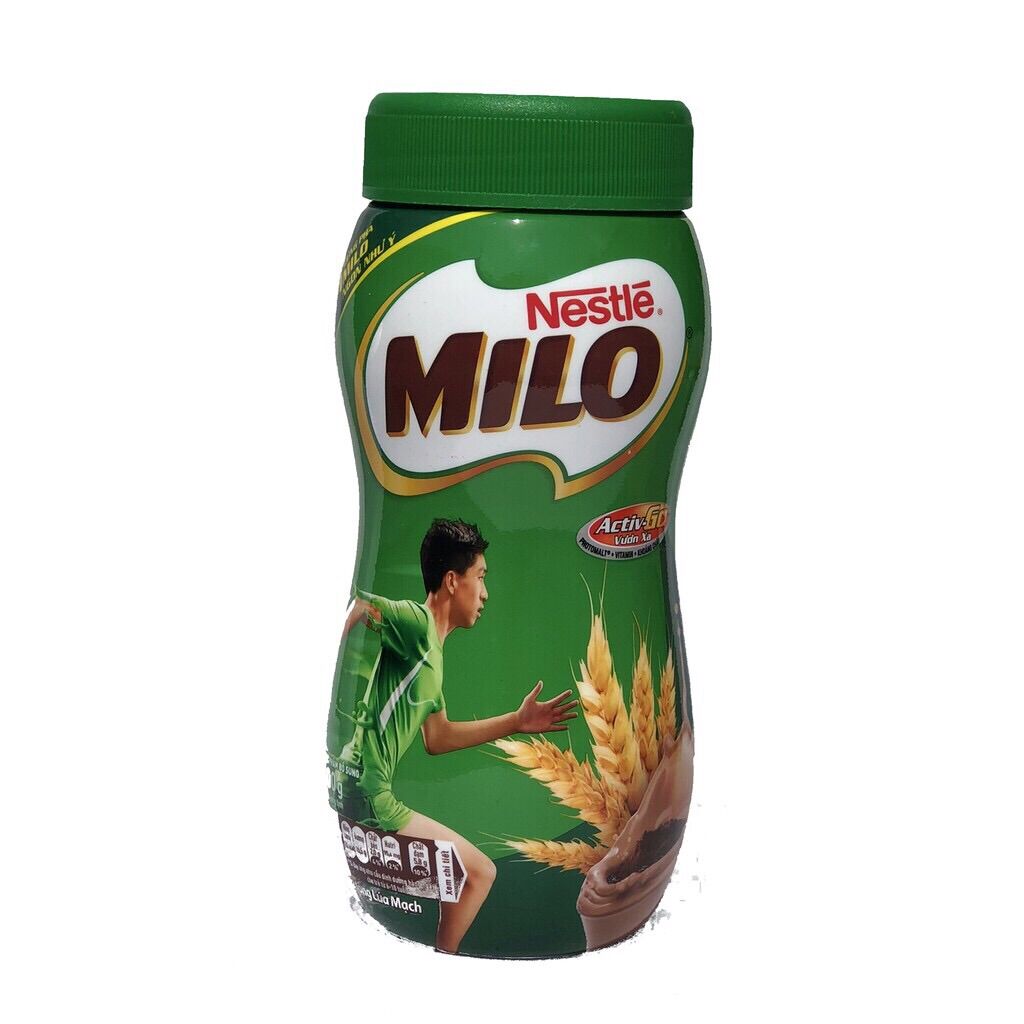 Sữa bột Milo nguyên chất hũ 400g