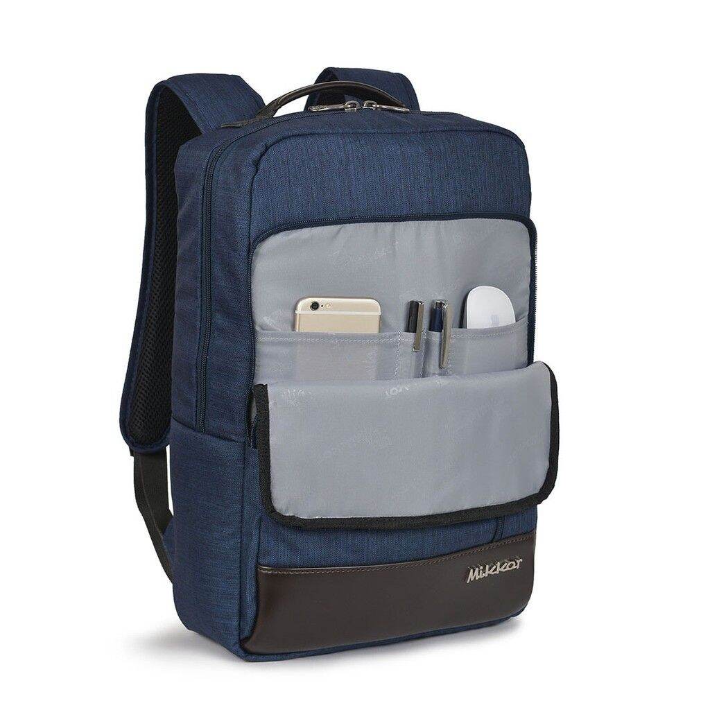 [HCM]Balo laptop mikkor The Ralph -xanh navy