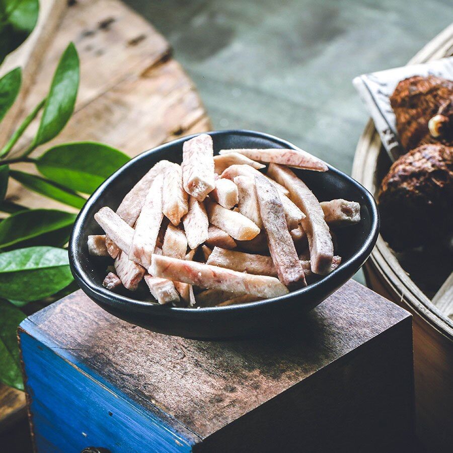 Khoai Môn Sấy Giòn DLFresh Đặc Sản Đà Lạt Túi 200g
