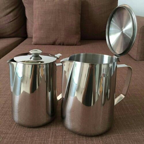 [HCM]Ca đánh sữa inox cao cấp pha chế trà sữa Cocktail 1000ml