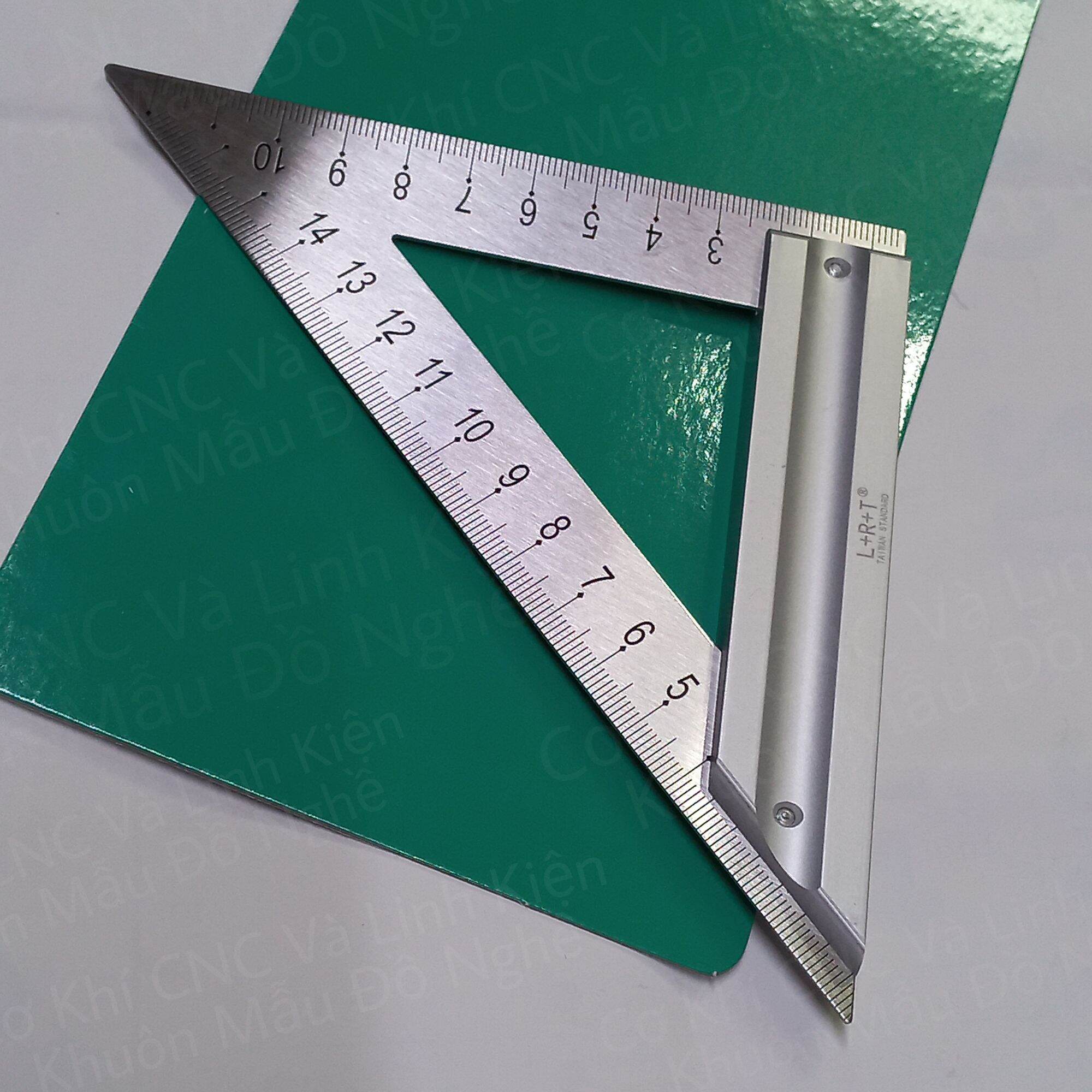 [HCM]Thước Eke Inox 15cm