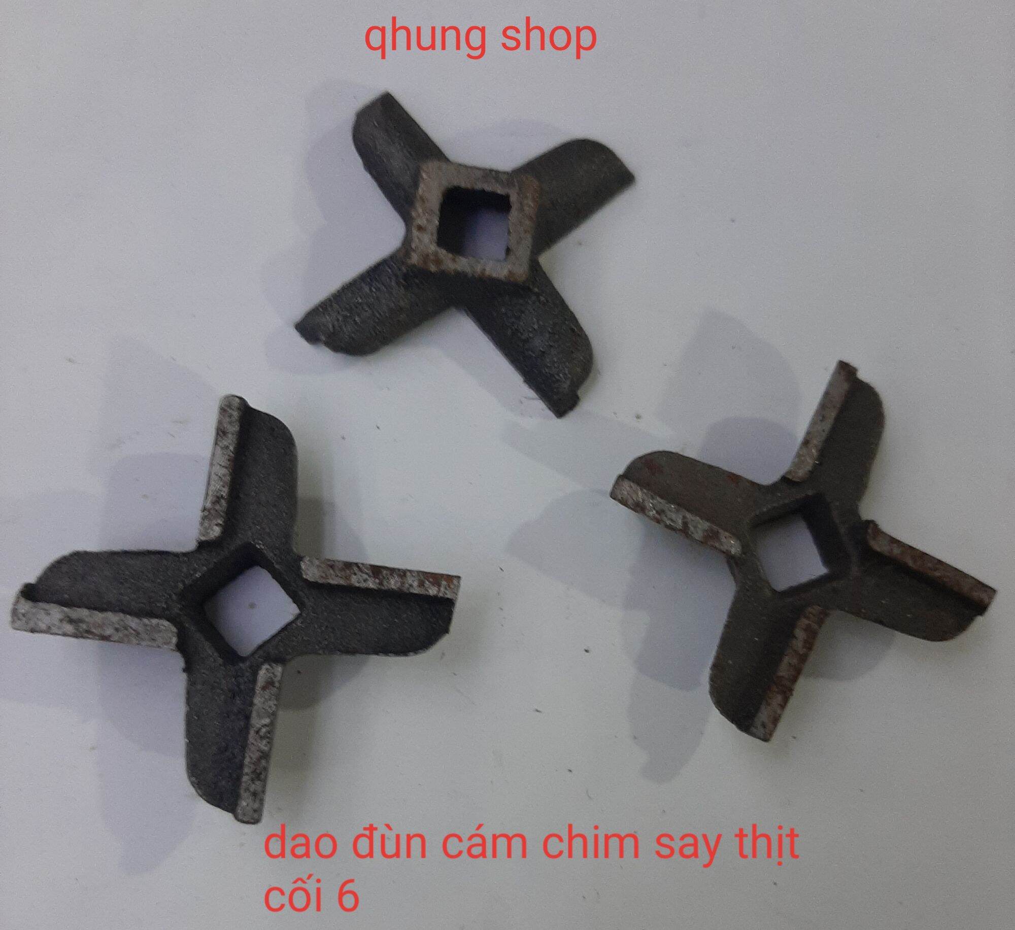 Dao làm cám chim  - Đùn thịt  - đùn cám chim cối số 6