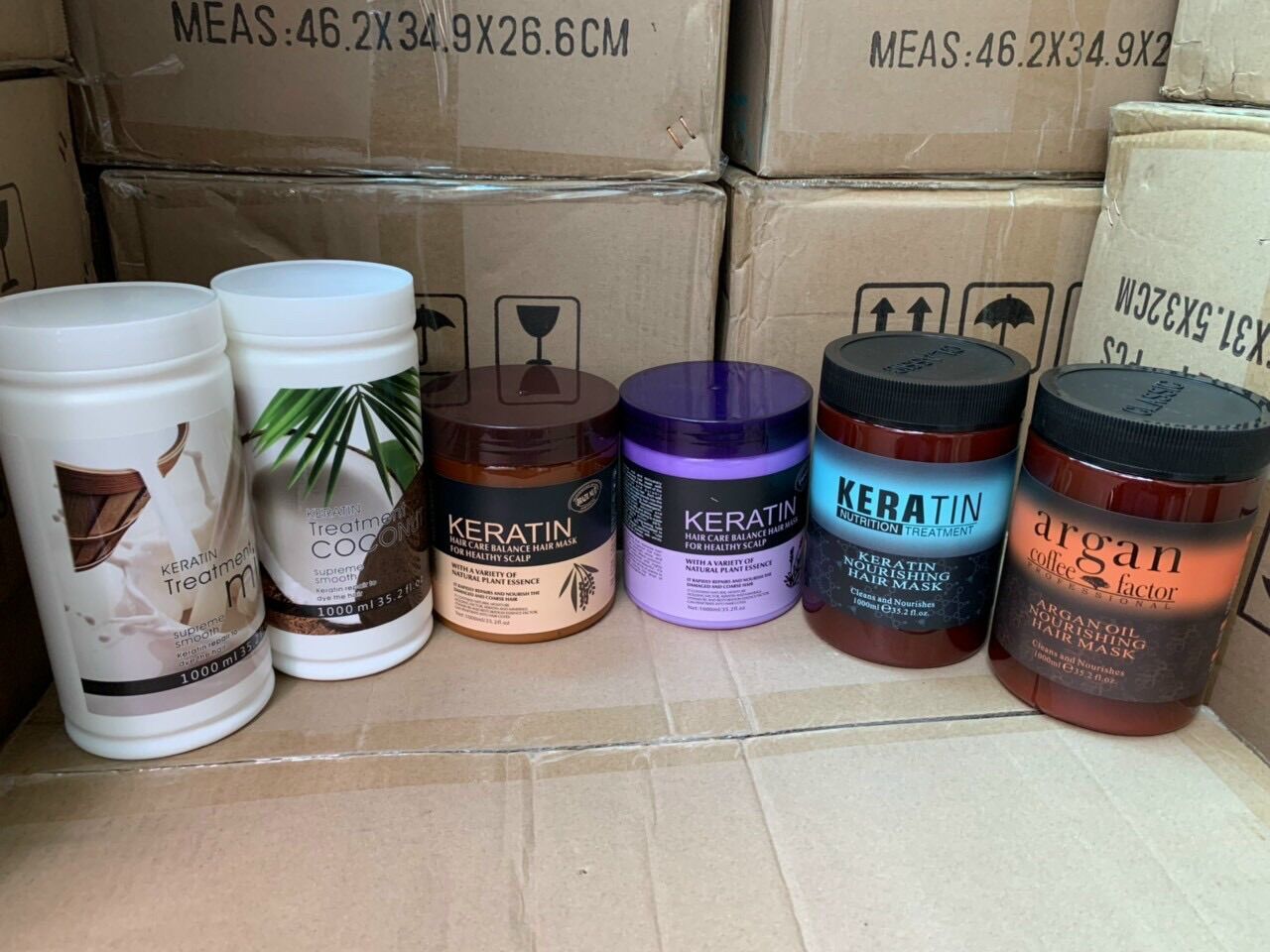 [HCM]Hấp dầu keratin Tím 1000ml