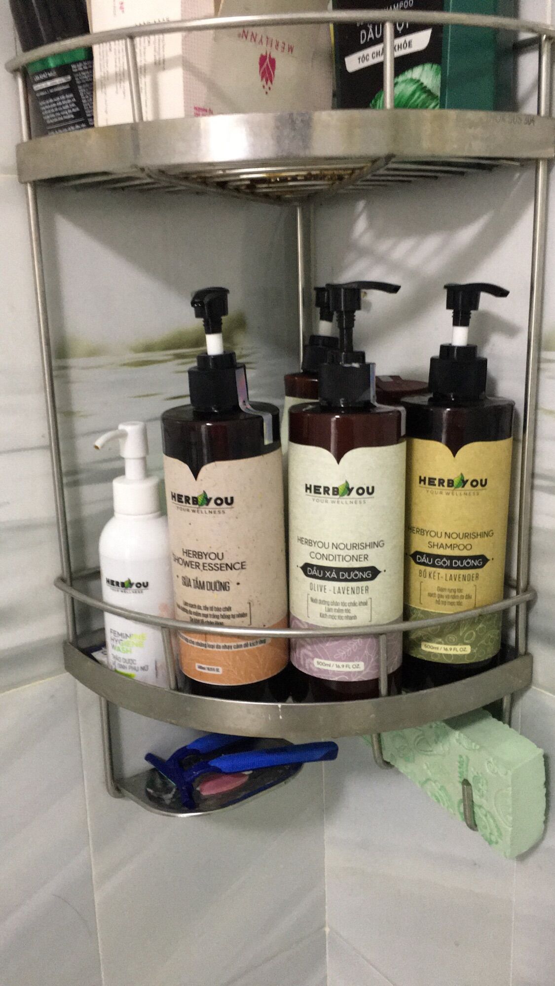 [HCM]Dầu gội thảo mộc HERBYOU 500ml