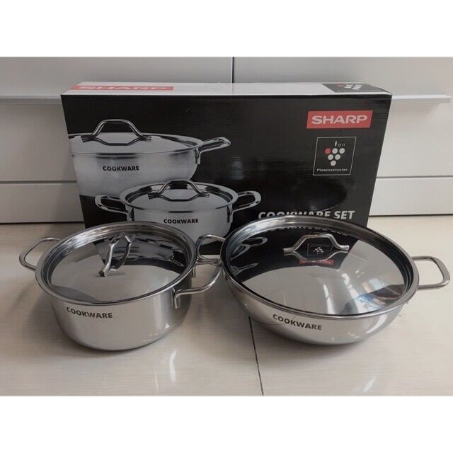 Bộ nồi chảo inox 2 món pr-jo3