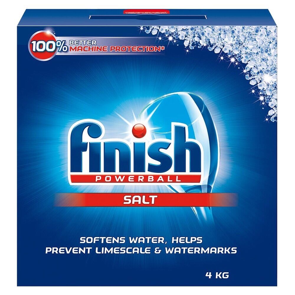 Muối rửa bát Finish/ Muối làm mềm nước Finish loại 4kg/tách lẻ 2kg
