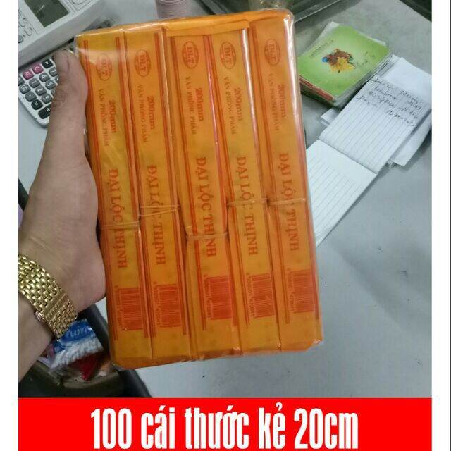3 cái thước kẻ 20cm Đại Lộc Thịnh